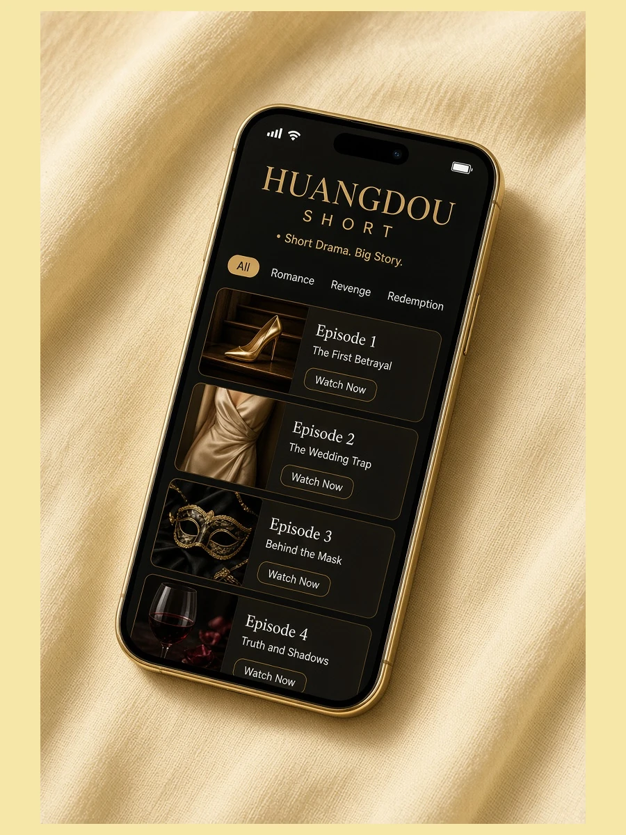 黄豆短剧APP阅读界面